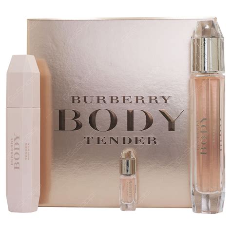 burberry perfume sampler set|burberry body tender gift set.